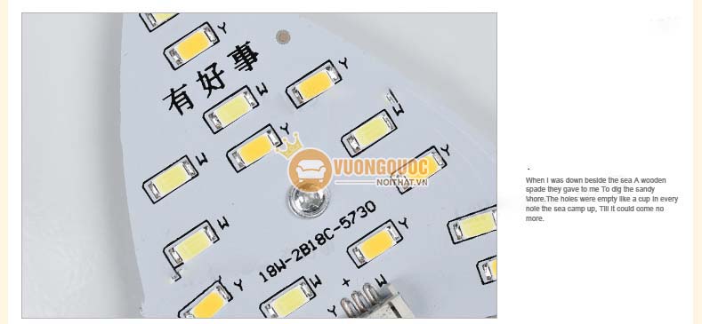 Đèn ốp trần trẻ em ngôi sao xanh uhs101-23